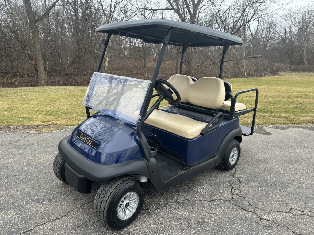 Golf Carts Plus Belleville MI Club Car Dealer2018 48V IQ Club Car Precedent Navy Blue with